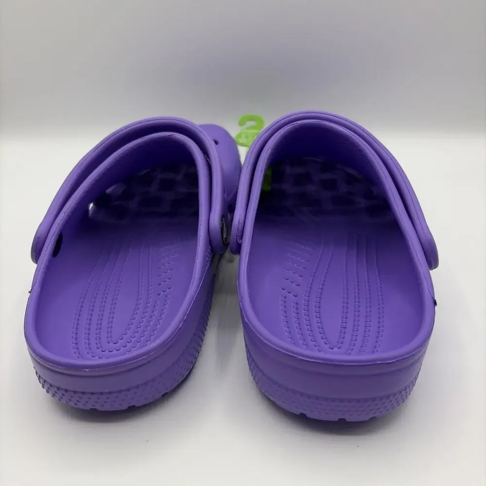 Crocs Purple Kids Classic Clog Galaxy 206991 Size J4 Youth 4 Slip On 206991 NWT